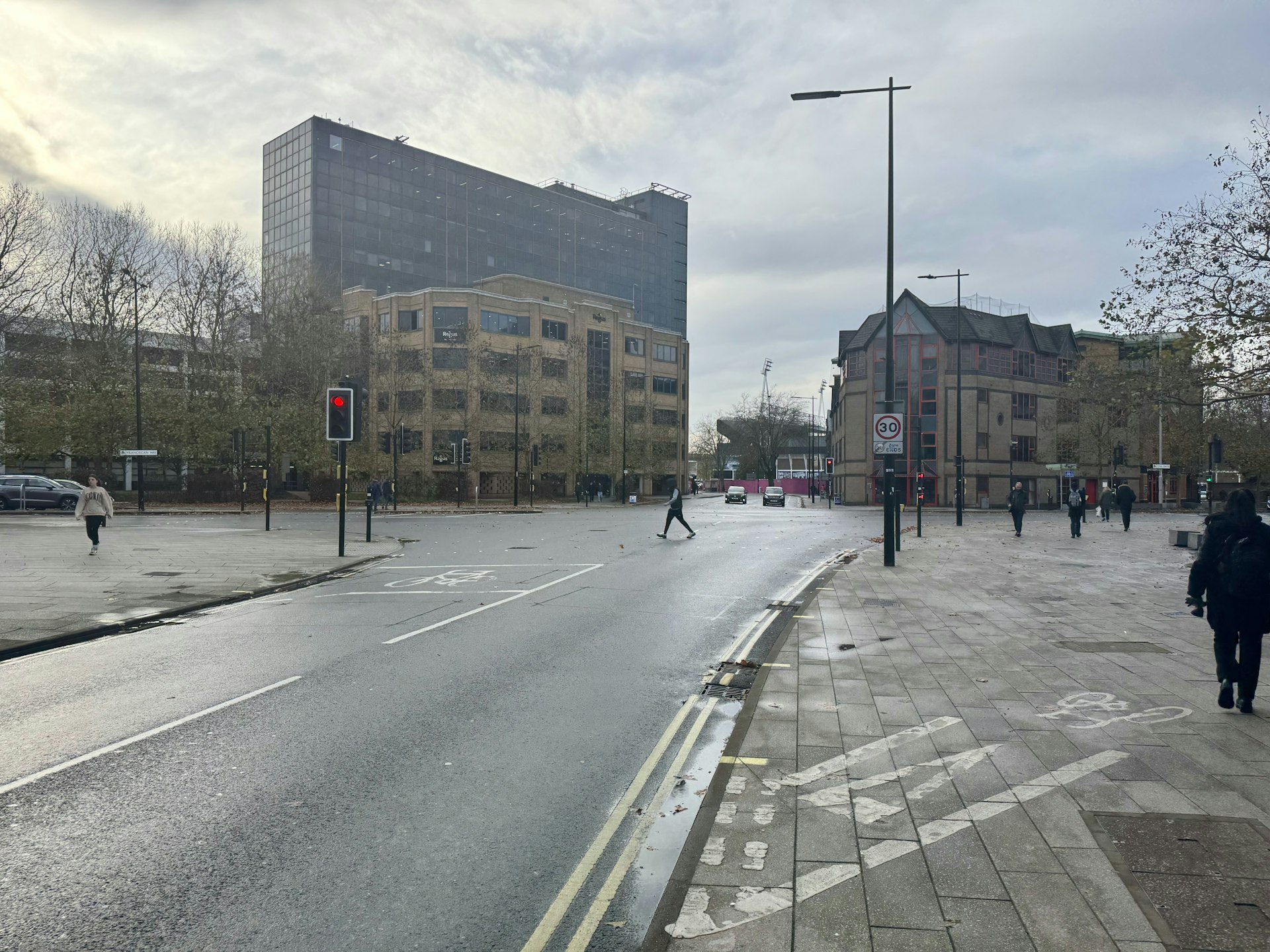 Princes Street meets Civic Drive in Ipswich